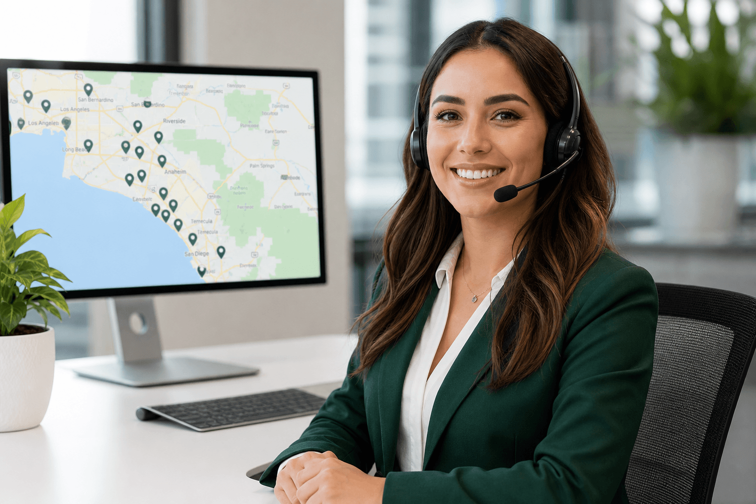 ACD Mold technician answering phone